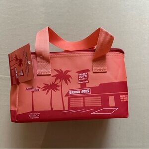 Trader Joe’s Pink Mini Insulated Bag BNWT